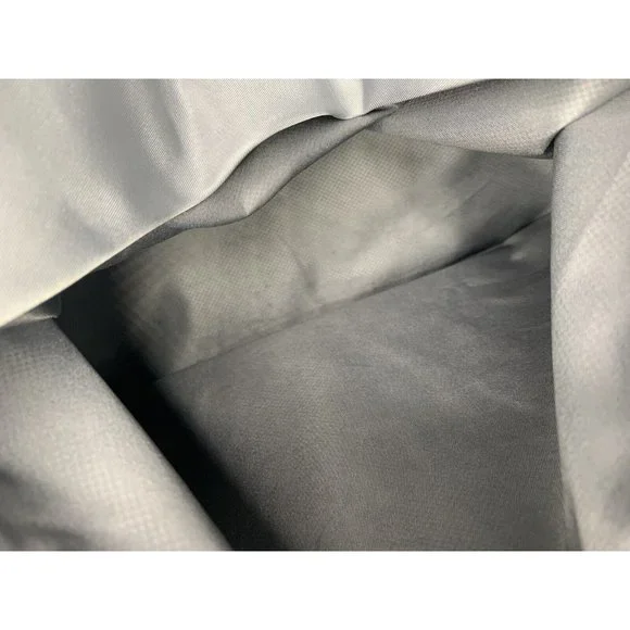 TUMI Nylon Tote Bag Laptop Travel Bag Gray Double Handles Zip Pockets Women's L - Picture 10 of 13